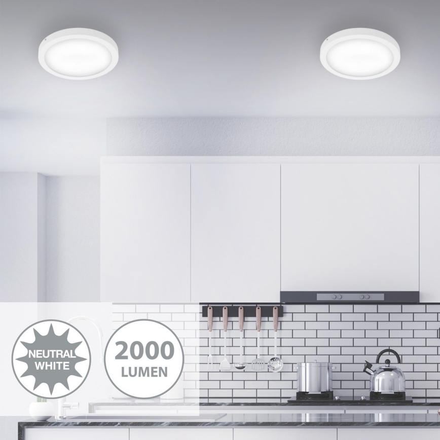 Briloner 7141-416 - Iluminação de teto LED FIRE LED/21W/230V