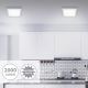 Briloner 7142-414 - Iluminação de teto LED FIRE LED/21W/230V 4000K