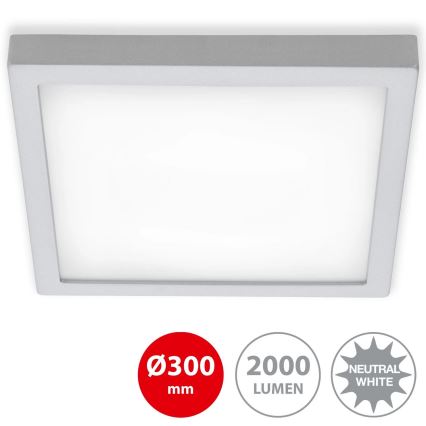 Briloner 7142-414 - Iluminação de teto LED FIRE LED/21W/230V 4000K