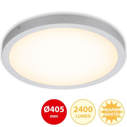 Briloner 7143-014 - Iluminação de teto LED FIRE LED/24,5W/230V 3000K