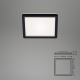 Briloner 7153-415 - Iluminação de teto LED SLIM LED/12W/230V 19x19 cm
