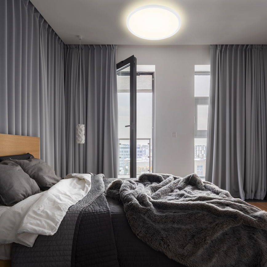 Briloner 7157-416 - Iluminação de teto LED SLIM LED/22W/230V diâmetro 42 cm