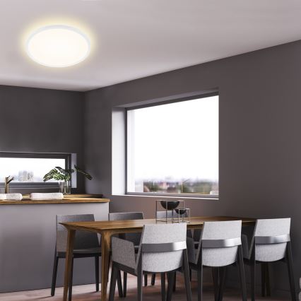 Briloner 7157-416 - Iluminação de teto LED SLIM LED/22W/230V diâmetro 42 cm