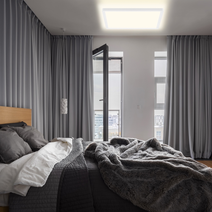 Briloner 7158-416 - Iluminação de teto LED SLIM LED/22W/230V 42x42 cm