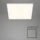 Briloner 7158-416 - Iluminação de teto LED SLIM LED/22W/230V 42x42 cm