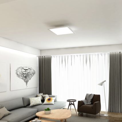 Briloner 7194-016 - Iluminação de teto LED com regulação SIMPLE LED/18W/230V 3000-6500K + controlo remoto