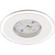 Briloner 7197-036-CONJUNTO 3x Focos de encastrar para casa de banho LED com regulação LED/4,5W/230V IP44