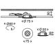Briloner 7231-031- CONJUNTO 3x Foco de encastrar de casa de banho LED com regulação LED/5,5W/230V IP44