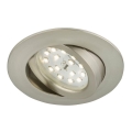 Briloner 7296-012 - Foco de encastrar LED para casa de banho com regulação ATTACH LED/6,5W/230V IP23 cromado mate
