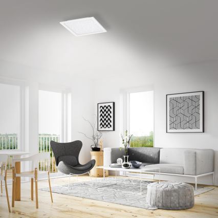 Briloner 7301-016 - Iluminação de teto LED com regulação STARRY SKY LED/18W/230V 3000-6000K + controlo remoto