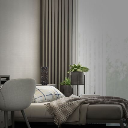 Briloner 7334-015 - Candeeiro de mesa LED STARRY SKY 1xGU10/5W/230V preto