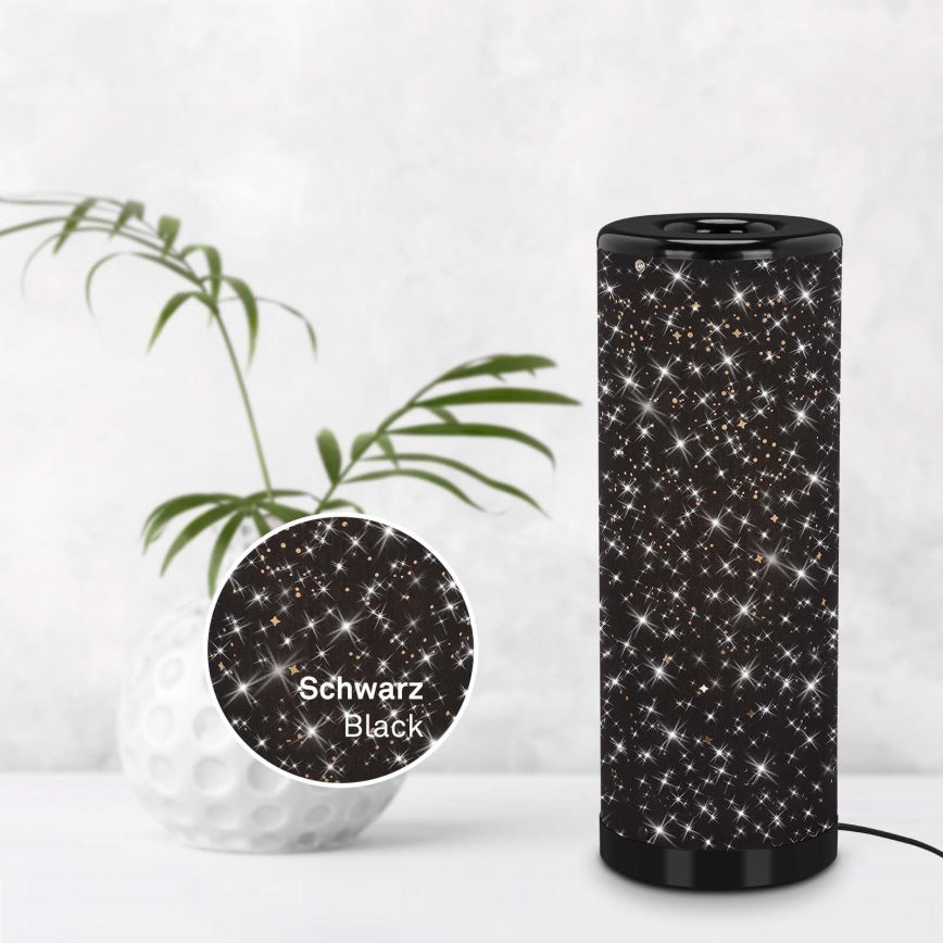 Briloner 7334-015 - Candeeiro de mesa LED STARRY SKY 1xGU10/5W/230V preto