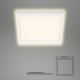 Briloner 7362-016 - Iluminação de teto LED CADRE LED/18W/230V 29,6x29,6 cm branca