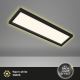 Briloner 7365-015 - Iluminação de teto LED CADRE LED/22W/230V 58,2x20,2 cm preta