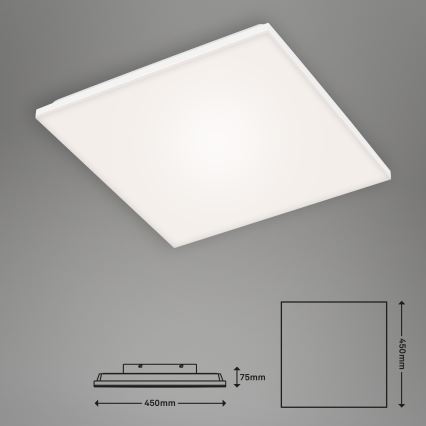 Briloner 7376-116 - Iluminação de teto LED FRAMELESS LED/24W/230V