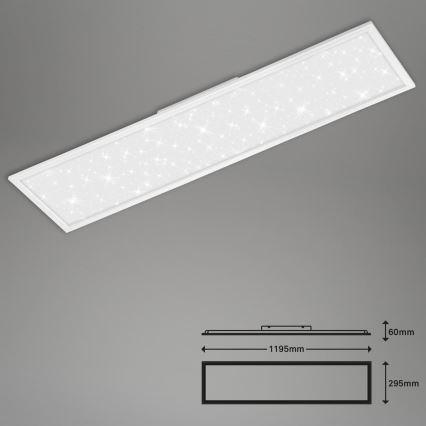 Briloner 7393-016 - Painel integrado LED STAR SKY LED/38W/230V 4000K