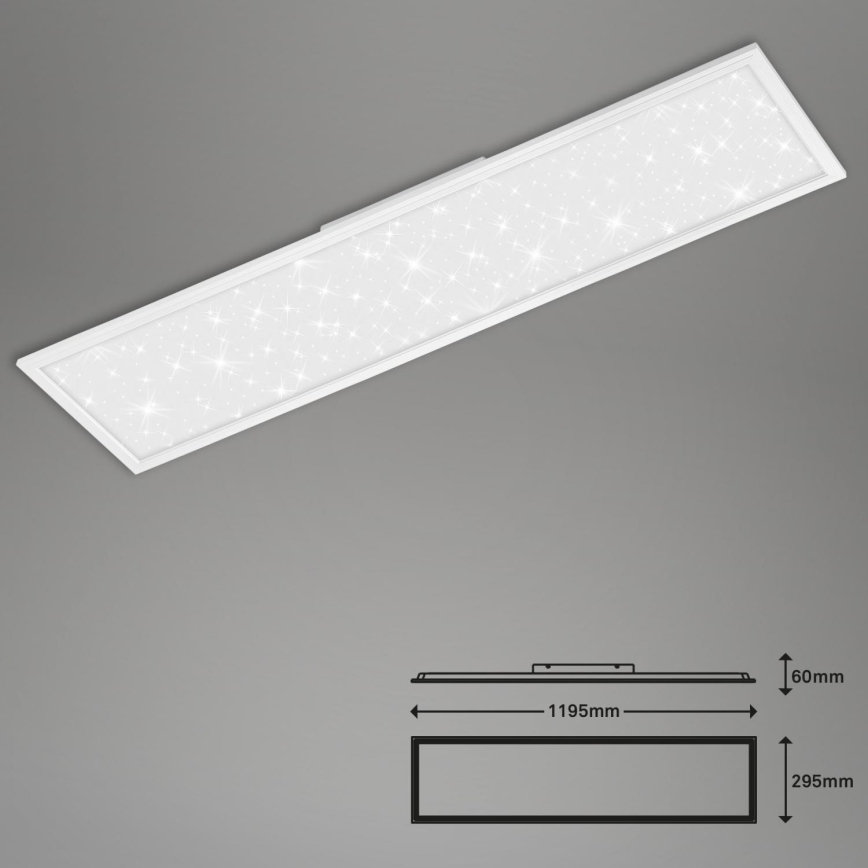 Briloner 7393-016 - Painel integrado LED STAR SKY LED/38W/230V 4000K