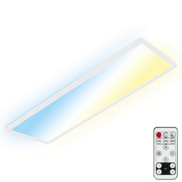 Briloner 7403-016 - Luminária de teto LED dimmerizável SLIM LED/23W/230V 2700-6500K + controlo remoto
