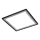 Briloner 7457-414 - Candeeiro de tecto LED SLIM/18W/230V 4000K 29x29 cm preto
