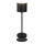 Briloner 7521015 - Lâmpada de mesa LED recarregável dimerizável para exterior SIGO LED/2,5W/5V IP44 2600 mAh preta
