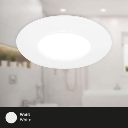 Briloner 7598036 - CONJUNTO 3x Focos de encastrar LED para casa de banho  LED/4,9W/230V IP44 2700/4000/6500K branco