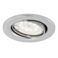 Briloner 8315-019 - Iluminação embutida de casa de banho LED 1xGU10/5W/230V IP23