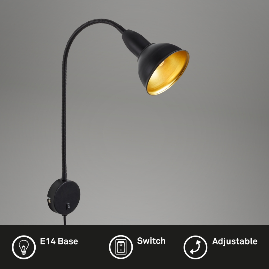 Briloner - Candeeiro de parede HYGGE 1xE14/25W/230V