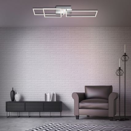 Briloner - Candelabro integrado LED com regulação FRAME LED/44W/230V
