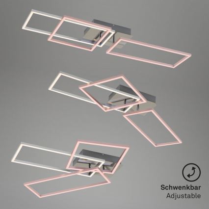 Briloner - Candelabro integrado LED com regulação FRAME LED/44W/230V