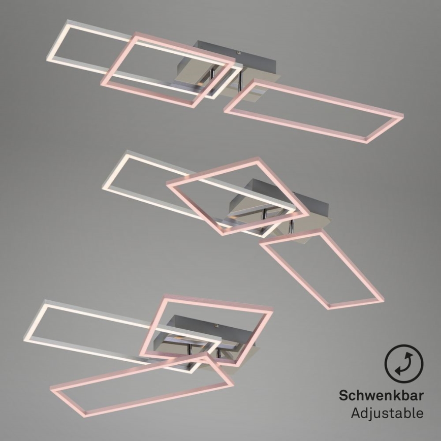 Briloner - Candelabro integrado LED com regulação FRAME LED/44W/230V