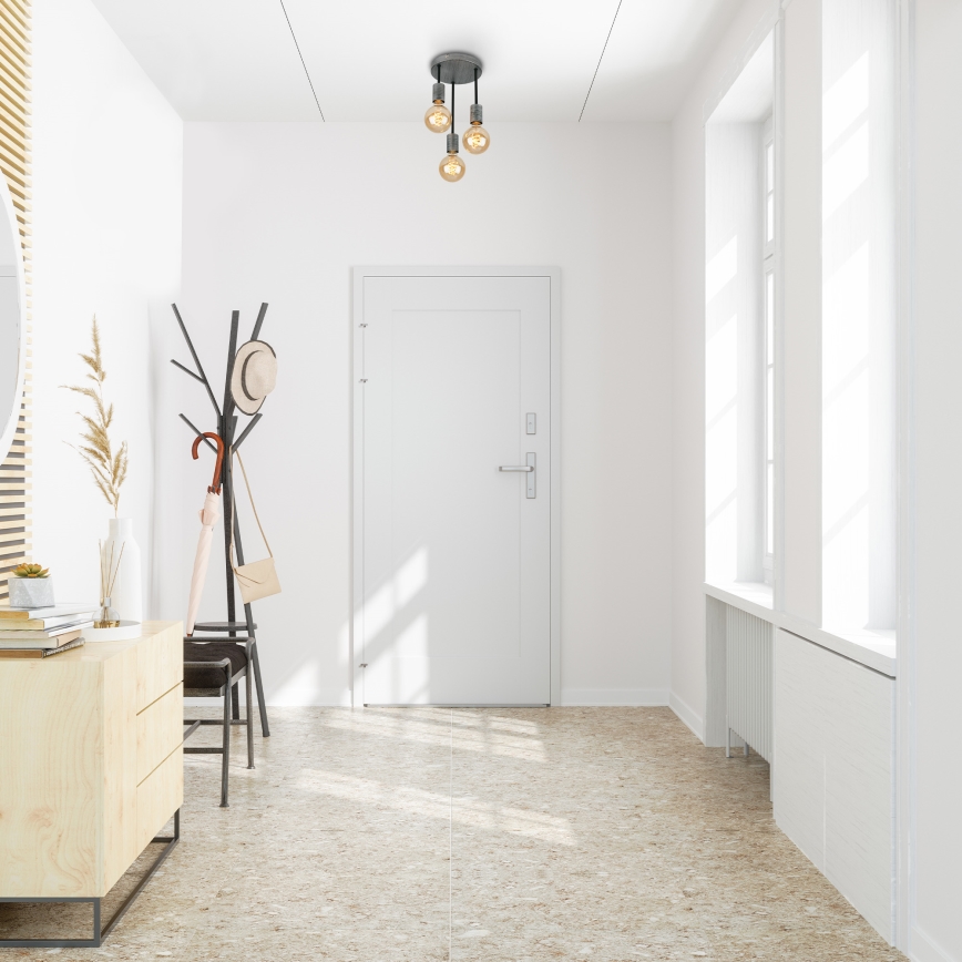 Briloner - Candelabro suspenso HENGA 3xE27/60W/230V