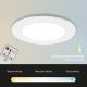 Briloner - CONJUNTO 3x Foco de encastrar de casa de banho LED com regulação LED/4,8W/230V 3000-6500K IP44 + controlo remoto