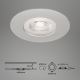 Briloner- CONJUNTO 3x Foco de encastrar de casa de banho LED LED/4,9W/230V IP44 prateado