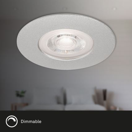 Briloner - CONJUNTO 3x Iluminação de casa de banho LED com regulação LED/4,9W/230V IP44