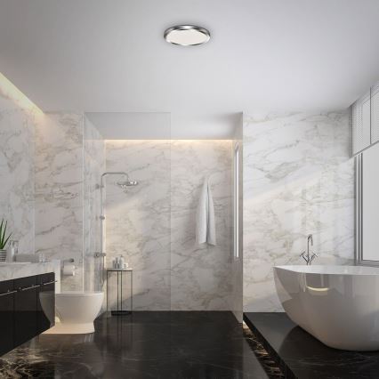 Briloner - Iluminação de teto de casa de banho LED SPLASH LED/15W/230V IP44