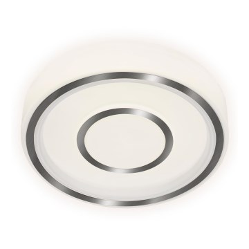 Briloner - Iluminação de teto LED SIRKEL LED/12W/230V cromado mate