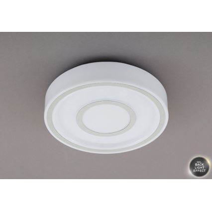 Briloner - Iluminação de teto LED SIRKEL LED/12W/230V cromado mate
