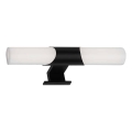 Briloner - Iluminação para espelho de casa de banho LED/7W/230V 4000K IP44 32 cm preta