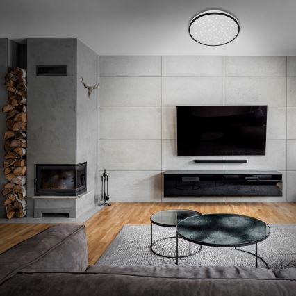 Briloner - Plafon LED STARRY SKY LED/24W/230V