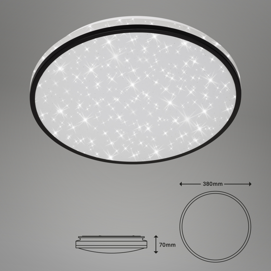 Briloner - Plafon LED STARRY SKY LED/24W/230V