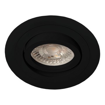 Brosline - Candeeiro de teto encastrado 1xGU10/10W/230V preto