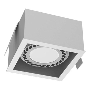 Brosline - Luminária de embutir 1xGU10/18W/230V branca