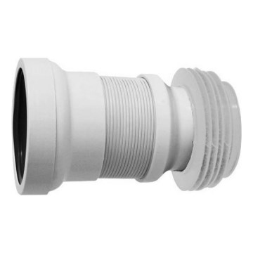 Bruckner - Conector flexível para sanita 21-33 cm branco