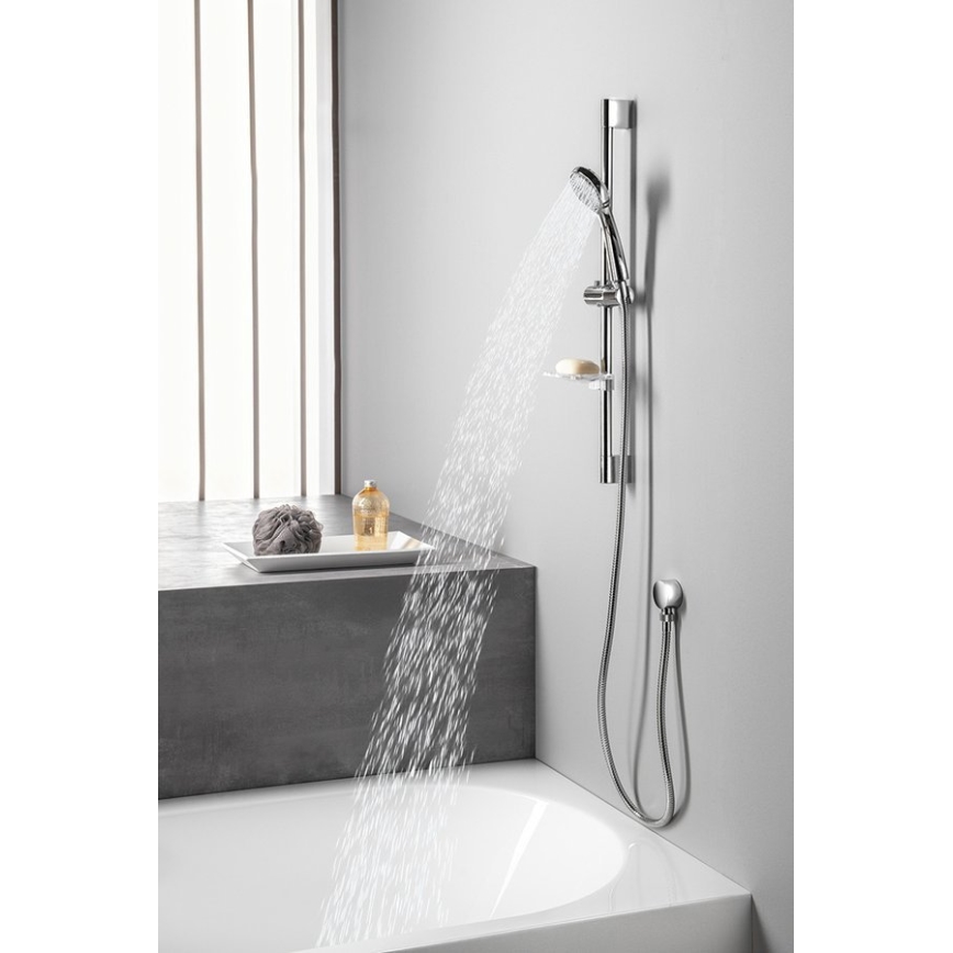 Bruckner - Conjunto de chuveiro cromado brilhante