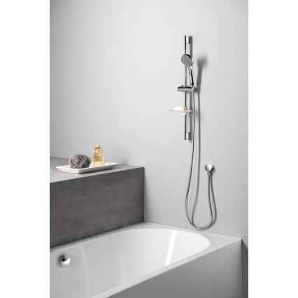 Bruckner - Conjunto de chuveiro cromado brilhante