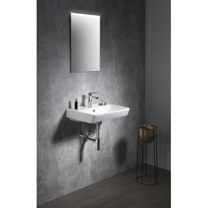 Bruckner - Lavatório embutido NEON 50x41,5 cm cerâmica/branco