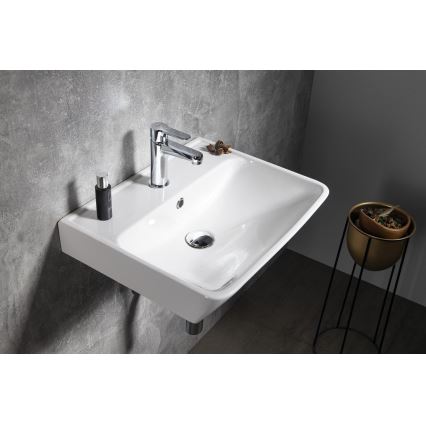 Bruckner - Lavatório embutido NEON 50x41,5 cm cerâmica/branco