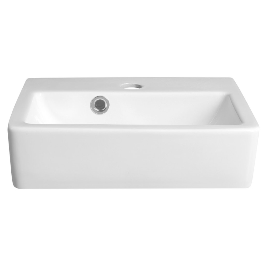 Bruckner - Lavatório NOAM 37,5x28 cm cerâmica/branco