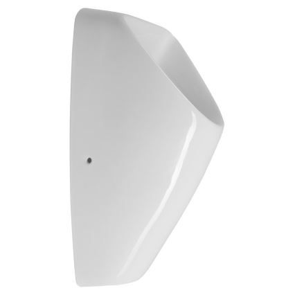 Bruckner - Mictório SCHWARN com ligação traseira, saída traseira e descarga integrada 6 V CC, branco