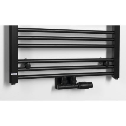 Bruckner - Radiador para casa de banho ALBRECHT 157x60 cm preto mate